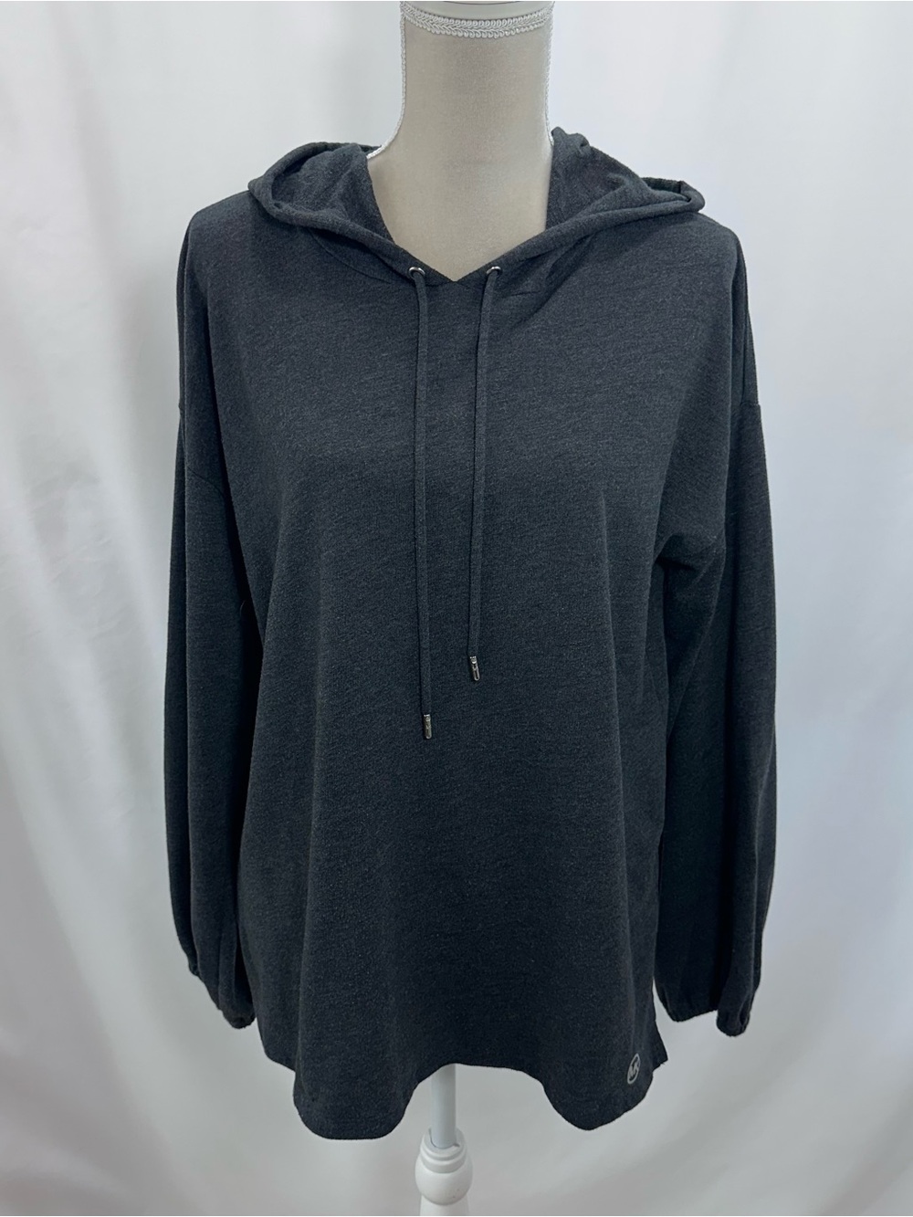 MICHAEL Michael Kors Dark Charcoal Hooded Pullover Sweatshirt